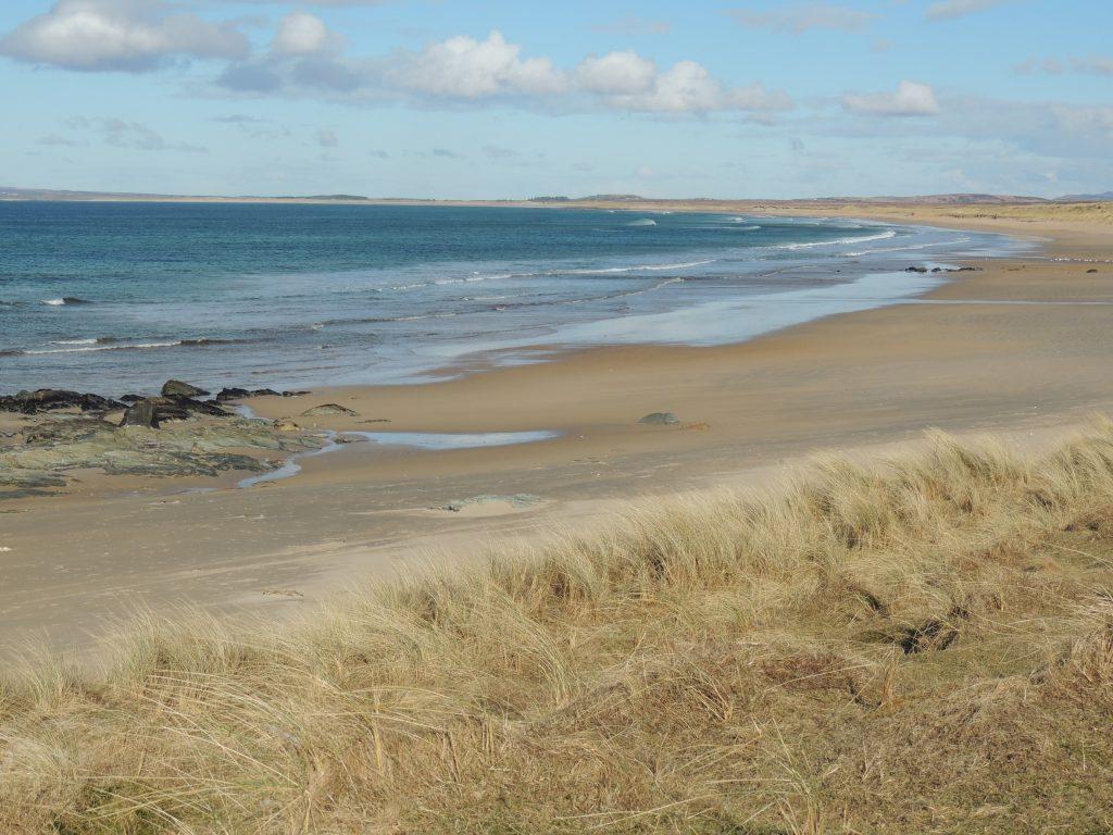 Islay beach campervan road trip Scotland with Four Seasons Campers campervan hire