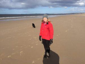 Best walk Best beach at Findhorn Moray Firth on Four Seasons Campers campervan tour