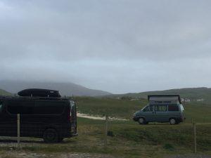 Vatersay Community Camping Outer Hebrides Four Seasons Campers road trip Scotland 